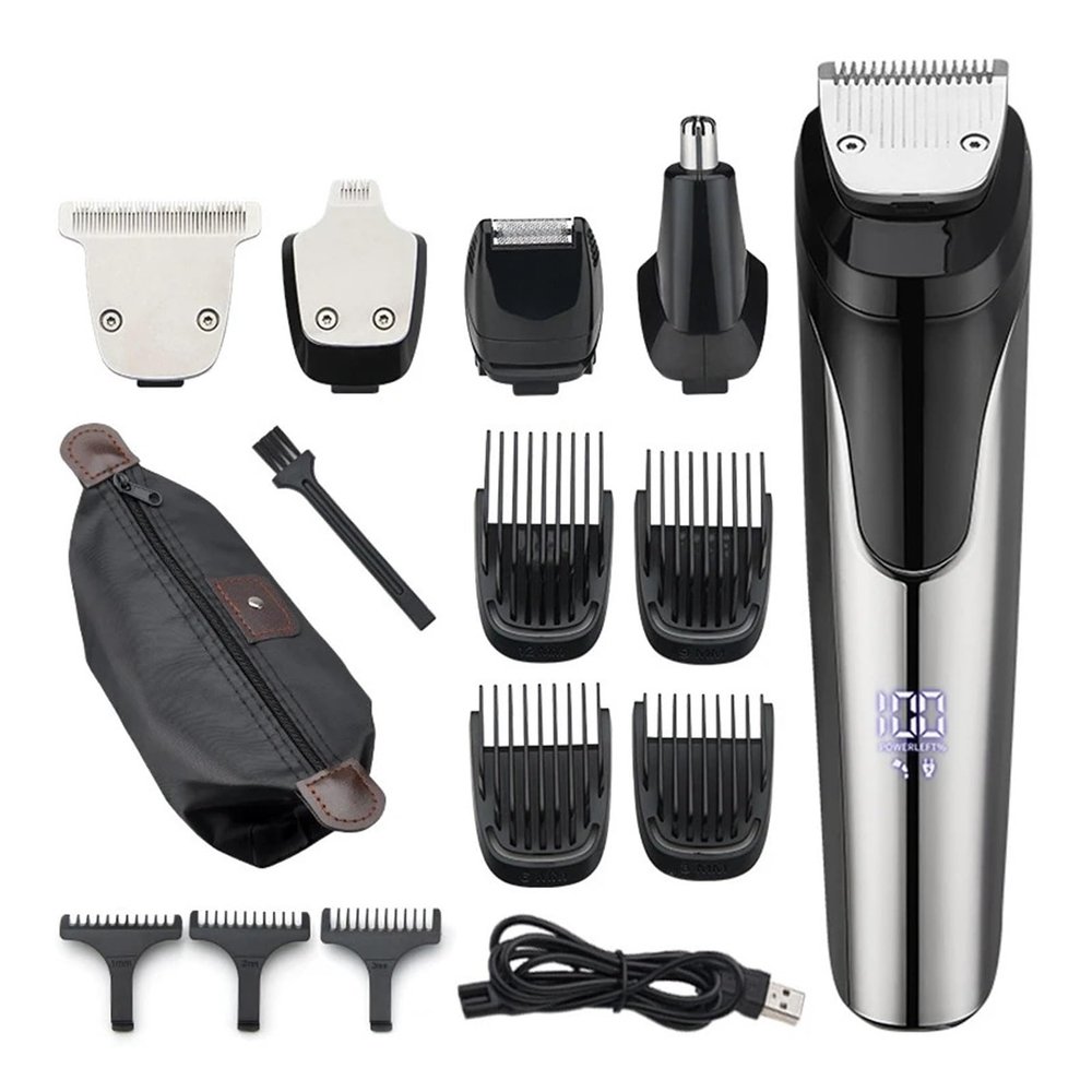 Barber Hair Clipper Men 5 In1Hair Cutting Machine Beard Trimmer Men's Electric ShaverHaircut Machine Trimmer for Men