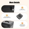 Cosmetology Case on Wheels, Rolling Makeup Train Case Nail Travel Case for Nail Tech, Professional Rolling Makeup Case with 4 Drawers, Lockable Makeup Train Case for Make Up Hairstylists Nail Tech view 2