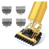 Electric Hair Cutting Machine Vintage T9 Clipper Hair Rechargeable Man Shaver Trimmer for Men's Barber Professional New Good(Golden) view 3