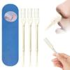 3PCS Nasal Hair Cutter,2026 New Manual 360 Rotating Nostril Hair Removal Tool Double Sided Nose Hair Blade,Nose Hair Trimmer with Ear Picker for Women Men Travel Essentials (Beige) view 1