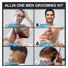 Beard Trimmer for Men,Trimmer for Nose 5 in 1 Hair Cutting Machine,Men's Electric Shaver,Rechargeable Hair Clipper(Scissor Set) view 3