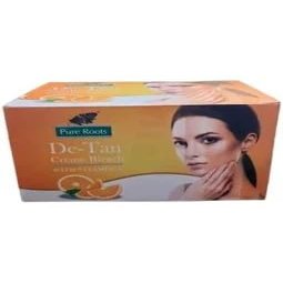 PR De-Tan Herbal Bleach 40 Grams Fruit Bleach For all with Natural Ingredients