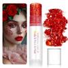 Body Glitter Stick for Face, Body & Hair - Red & Silver/Brown Chunky Sparkle Glitter, 2 Pack | Long Lasting Party Makeup for Festival, Rave, Concert & Cosplay view 2