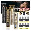 Hair Cutting Machine Hair Clippers Rechargeable Beard Shaver Professional Electric Hair Trimmer for Men Barber(Without Accessories) view 2
