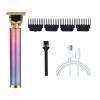 T9 USB Electric Hair Trimmer Hair Cutting Machine Rechargeable Hair Clippers for Men Shaver Trimmer Professional Beard Trimmer(Muticolor) view 1