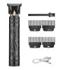 Electric Hair Cutting Machine Vintage T9 Clipper Hair Rechargeable Man Shaver Trimmer for Men's Barber Professional(Black Dragon A) view 1