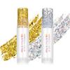 Body Glitter Stick for Face, Body & Hair - Gold & Silver Chunky Sparkle Glitter, 2 Pack | Long Lasting Party Makeup for Festival, Rave, Concert & Cosplay view 1