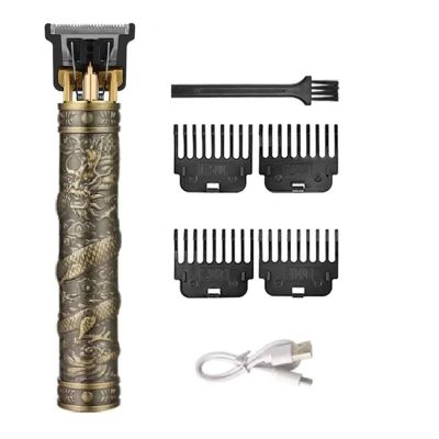 Vintage Hair Cutting Machine Professional Barber Hair Trimmer for Men T9 Electric Hair Clipper Beard Shaver(DragonB-no Box)