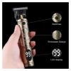 Electric Hair Clipper Rechargeable Shaver Beard Trimmer Professional Hair Trimmer Cordless Men Hair Cutting Machine(DragonLCD) view 2