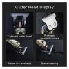 Electric Hair Clipper Rechargeable Shaver Beard Trimmer Professional Hair Trimmer Cordless Men Hair Cutting Machine(DragonLCD) view 3