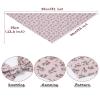 Molans Cotton Floral Hair Scarf, 2PCS Triangle Head Bandanas for Women Girl view 3