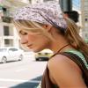 Molans Cotton Floral Hair Scarf, 2PCS Triangle Head Bandanas for Women Girl view 4