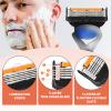 24 Replacement Razor Blades for Men  Compatible with Gillette ProGlide &Razor Systems, 5-Blade Refills, Wet Shave, Value Pack, Smooth & Precise view 4