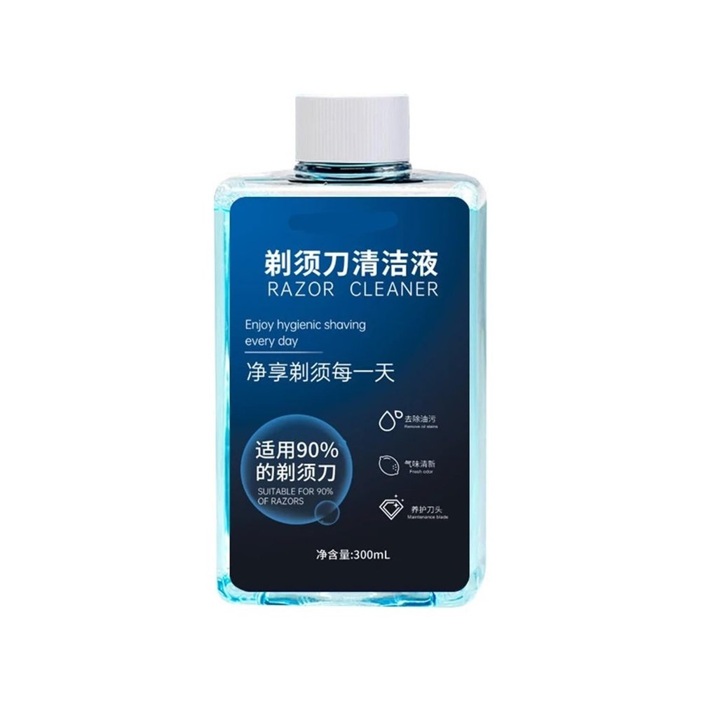 Shaver Cleaning Fluid Renew Cartridge Clean Off The Shaver Head 300ML(300ML)