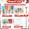192 Pcs 48 Sets Christmas Hand Cream and Lip Balm Gift Bulk Set,Moisturizing Lip Balm Hand Lotion with Organza Bag Xmas Card, Holiday Birthday Party Favors Stocking Stuffers Gifts for Women Girls view 3
