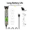 Vintage T9 Hair Clipper Electric Barber Men Electric Shaver Chargeable Hair Trimmer Machine Clippers Good Hair Cutting Care(Black Dragon A) view 4