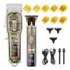 Hair Clipper Electric LCD Hair Trimmer Cordless Shaver Trimmer 0mm Men Barber Hair Cutting Machine for Men Rechargeable USB(5) view 1