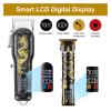 Hair Clipper Electric LCD Hair Trimmer Cordless Shaver Trimmer 0mm Men Barber Hair Cutting Machine for Men Rechargeable USB(5) view 2