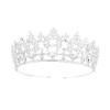 14K Gold Moissanite Glamorous Bridal Crown, High-End Wedding Tiara Hair Accessory for Women, Ideal Gift for Brides, Anniversaries, and Formal Parties (Style 1) view 1