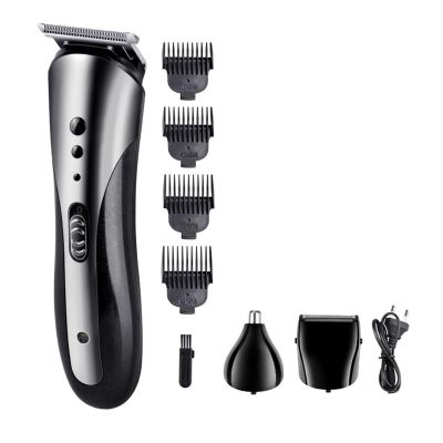 KM-1407 Rechargeable Electric Nose Hair Clipper Multifunctional Men Hair Trimmer Professional Electric