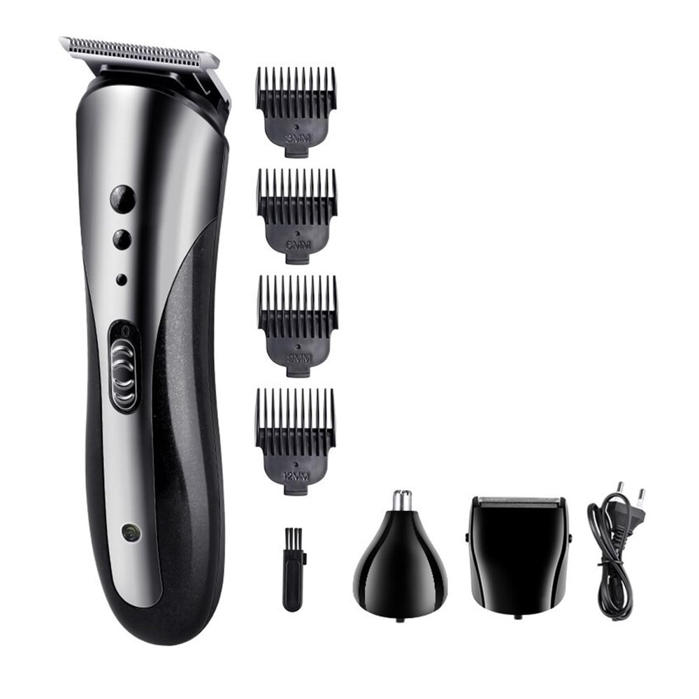 KM-1407 Rechargeable Electric Nose Hair Clipper Multifunctional Men Hair Trimmer Professional Electric