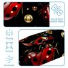 1 Pack Red Art Seven Star Ladybug-294 Elastic Soft Fabric Non-Slip Women's Fashion Headbands - Soft, Wide, and Stylish for All Occasions view 4