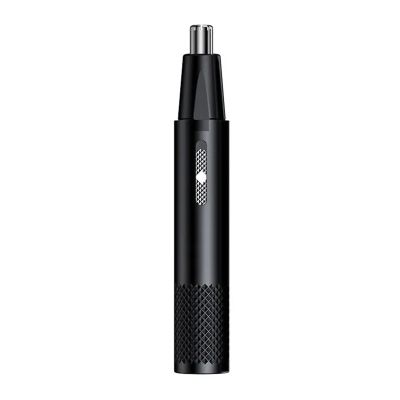 Electric Nose Hair Trimmer Mens Nose and Ear Remover Automatic Washable Hair Clipper USB Rechargeable Shaving(Black)