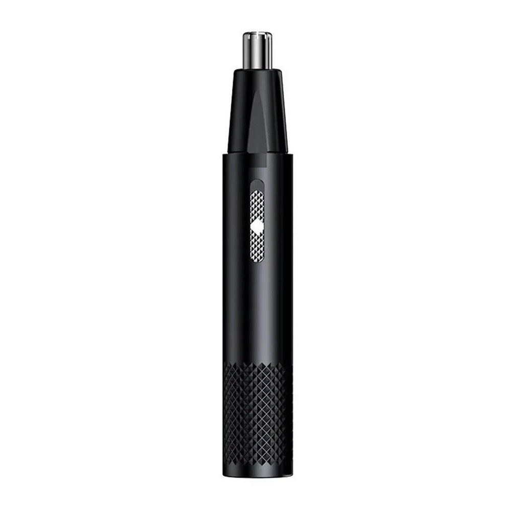 Electric Nose Hair Trimmer Mens Nose and Ear Remover Automatic Washable Hair Clipper USB Rechargeable Shaving(Black)