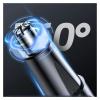 Electric Nose Hair Trimmer Mens Nose and Ear Remover Automatic Washable Hair Clipper USB Rechargeable Shaving(Black) view 3