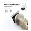 Design Metal Beard USB Charging Barber Trimmer Professional Cordless Hair Clipper Rechargeable LED Displa for Men view 4