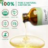 4 fl.oz Organic Castor Oil and Moroccan Argan Oil for Hair and Skin view 2