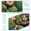 1 Pack Colored Cactus-381 Elastic Soft Fabric Non-Slip Women's Fashion Headbands - Soft, Wide, and Stylish for All Occasions view 4
