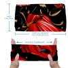 1 Pack Headbands for Women Non Slip Elastic Sports Hair Bands for Women, Soft Cloth Headband for Workout Yoga Fashion Hair Accessories,Red Art Seven Star Ladybug-350 view 3