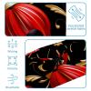 1 Pack Headbands for Women Non Slip Elastic Sports Hair Bands for Women, Soft Cloth Headband for Workout Yoga Fashion Hair Accessories,Red Art Seven Star Ladybug-350 view 4