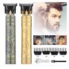 Electric Hair Cutting Machine Vintage T9 Hair Clipper Rechargeable Man Shaver Trimmer Men's Barber Professional(Black Buddha nobox) view 2