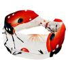 1 Pack Wide Headbands For Women Elastic Headband Red Art Seven Star Ladybug-292 Head Bands Women's Hair Band Turban Workout Soft Sweat Hairband Accessories view 1