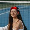 1 Pack Wide Headbands For Women Elastic Headband Red Art Seven Star Ladybug-277 Head Bands Women's Hair Band Turban Workout Soft Sweat Hairband Accessories view 2