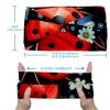 1 Pack Wide Headbands For Women Elastic Headband Red Art Seven Star Ladybug-277 Head Bands Women's Hair Band Turban Workout Soft Sweat Hairband Accessories view 3