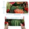 1 Pack Colored Cactus-384 Elastic Soft Fabric Non-Slip Women's Fashion Headbands - Soft, Wide, and Stylish for All Occasions view 3