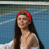 1 Pack Red Art Seven Star Ladybug-228 Elastic Soft Fabric Non-Slip Women's Fashion Headbands - Soft, Wide, and Stylish for All Occasions view 2