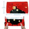 1 Pack Red Art Seven Star Ladybug-228 Elastic Soft Fabric Non-Slip Women's Fashion Headbands - Soft, Wide, and Stylish for All Occasions view 3