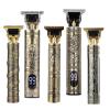 Electric Hair Clipper Professional USB Cordless Clipper Professional Beard Trimmer Hair Cutting Machine Hair Clippers(Gold Dragon A) view 2