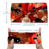 1 Pack Wide Headbands For Women Elastic Headband Red Art Seven Star Ladybug-355 Head Bands Women's Hair Band Turban Workout Soft Sweat Hairband Accessories view 3