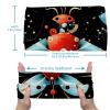 1 Pack Red Art Seven Star Ladybug-282 Elastic Soft Fabric Non-Slip Women's Fashion Headbands - Soft, Wide, and Stylish for All Occasions view 3
