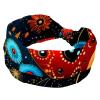 1 Pack Red Art Seven Star Ladybug-306 Elastic Soft Fabric Non-Slip Women's Fashion Headbands - Soft, Wide, and Stylish for All Occasions view 1