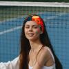 1 Pack Red Art Seven Star Ladybug-306 Elastic Soft Fabric Non-Slip Women's Fashion Headbands - Soft, Wide, and Stylish for All Occasions view 2