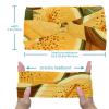 1 Pack Yellow Hami Melon-675 Elastic Soft Fabric Non-Slip Women's Fashion Headbands - Soft, Wide, and Stylish for All Occasions view 3