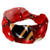 1 Pack Red Art Seven Star Ladybug-333 Elastic Soft Fabric Non-Slip Women's Fashion Headbands - Soft, Wide, and Stylish for All Occasions view 1