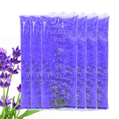 Lavender Paraffin Wax Refills 6 Pack  Premium Paraffin Wax Beads & Blocks for Hand & Foot Bath, Spa Wax Machine Refill, Moisturizing & Soothing Skin, Salon & Home Use