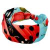 1 Pack Wide Headbands For Women Elastic Headband Red Art Seven Star Ladybug-283 Head Bands Women's Hair Band Turban Workout Soft Sweat Hairband Accessories view 1
